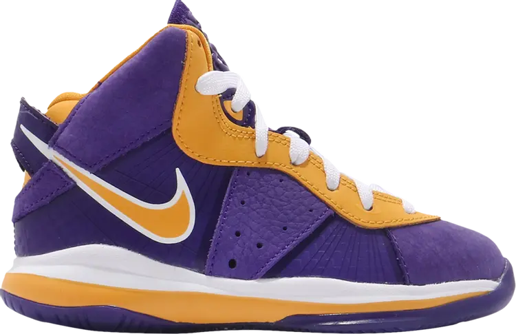 Кроссовки Nike LeBron 8 PS 'Lakers', фиолетовый 
Кроссовки Nike LeBron 8 PS 'Lakers', фиолетовый