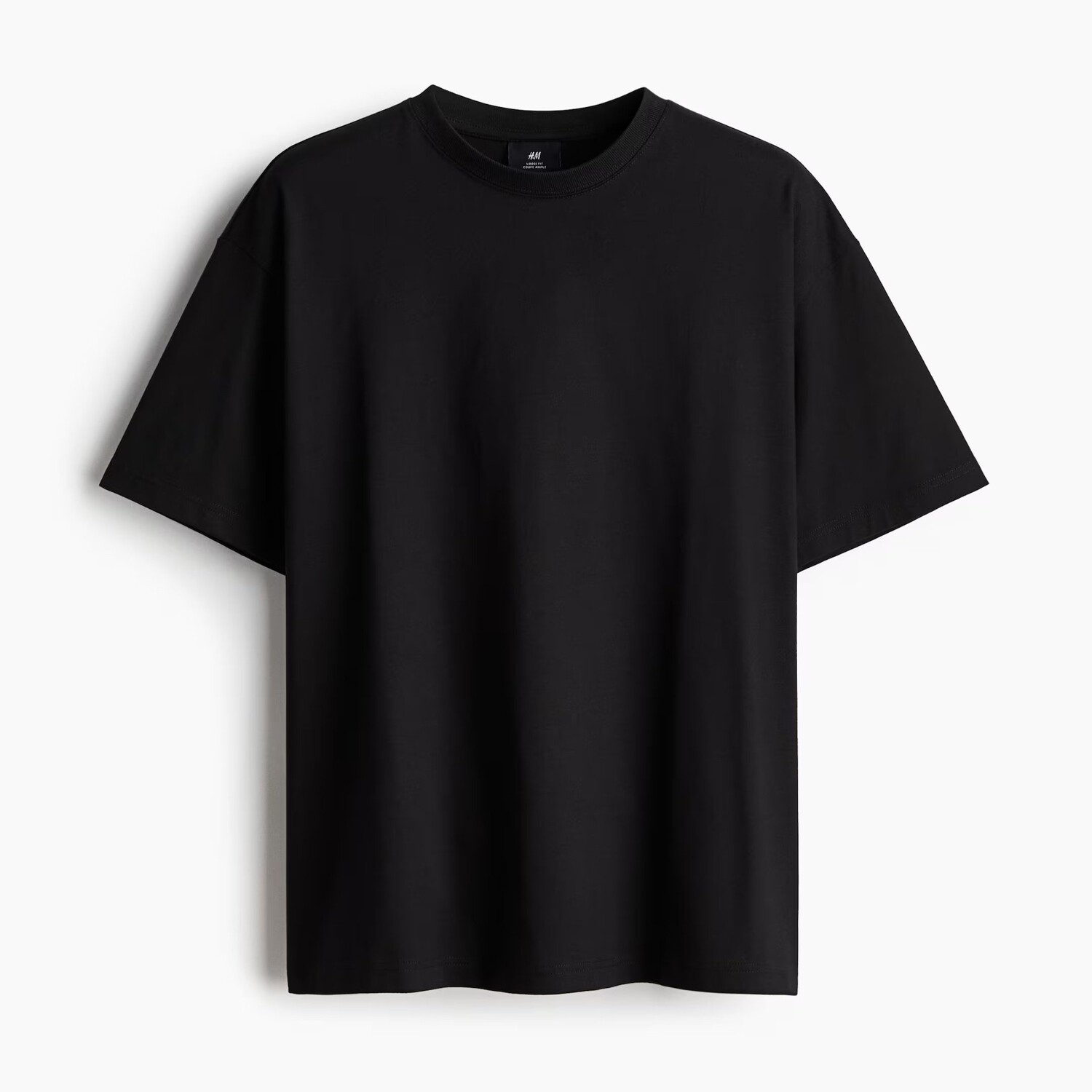 Футболка H&M Loose Fit, черный
Футболка H&M Loose Fit, черный