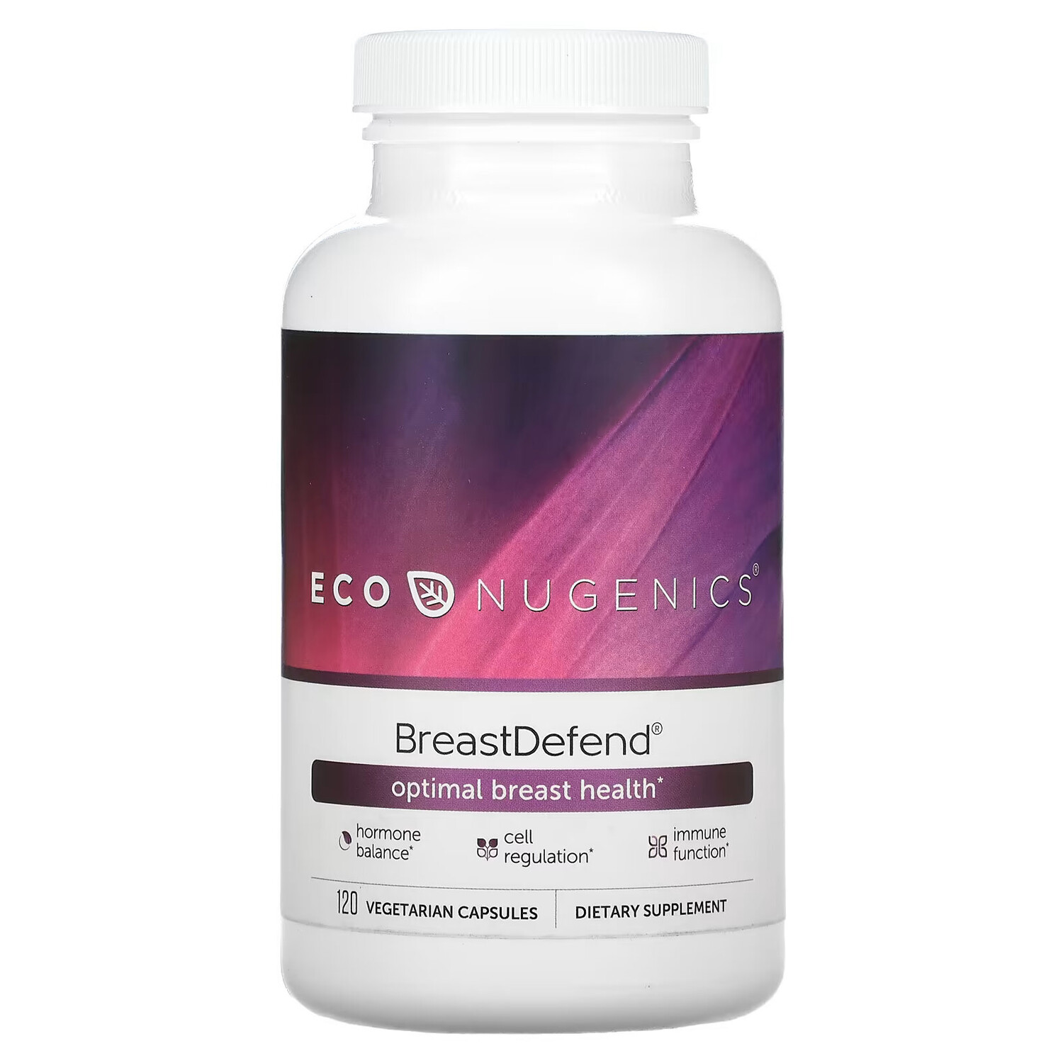 Econugenics, BreastDefend, 120 вегетарианских капсул
Econugenics, BreastDefend, 120 вегетарианских капсул