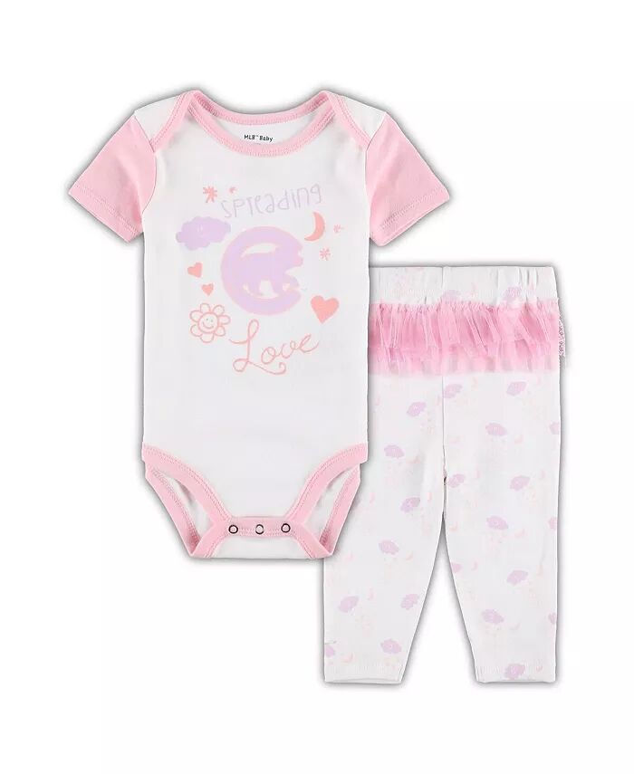 Боди и пачка Chicago Cubs Spreading Love для новорожденных и младенцев, мальчиков и девочек, белый, розовый, с леггинсами Outerstuff
Боди и пачка Chicago Cubs Spreading Love для новорожденных и младенцев, мальчиков и девочек, белый, розовый, с леггинсами Outerstuff