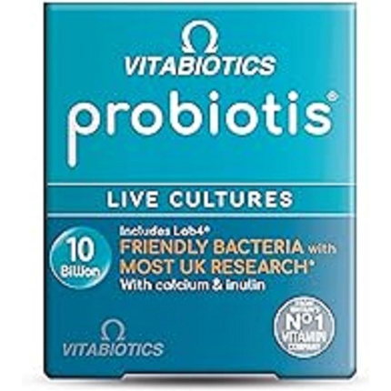 Vitabiotics Пробиотики Здоровье кишечника Бактерии Добавки 10 миллиардов - 7 штаммов Vitabiotics Probiotis
Vitabiotics Пробиотики Здоровье кишечника Бактерии Добавки 10 миллиардов - 7 штаммов Vitabiotics Probiotis