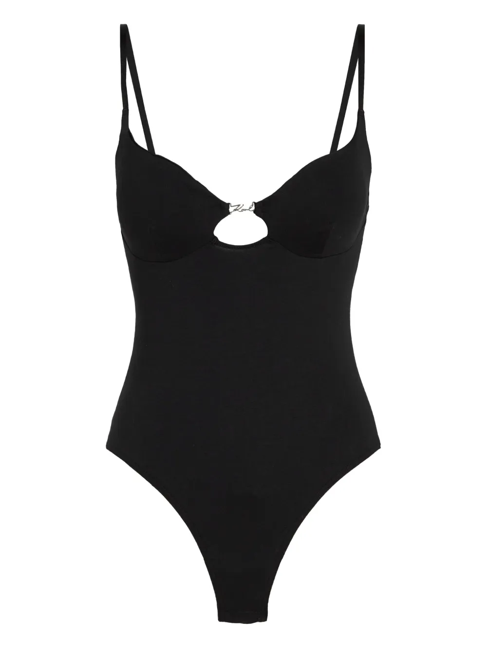 Боди с вырезом Karl Lagerfeld, черный
Боди с вырезом Karl Lagerfeld, черный