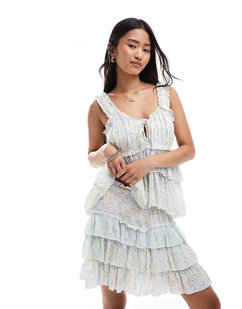 Юбка-карандаш Miss Selfridge с принтом в виде синих точек
Юбка-карандаш Miss Selfridge с принтом в виде синих точек