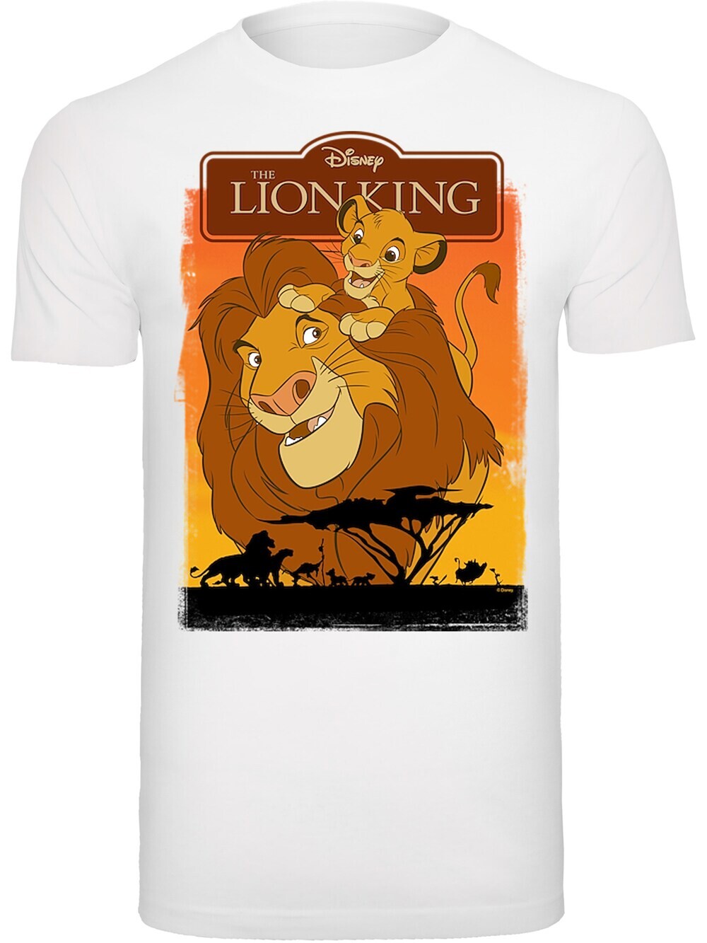 Футболка F4Nt4Stic Disney Der König der Löwen Simba und Mufasa, белый 
Футболка F4Nt4Stic Disney Der König der Löwen Simba und Mufasa, белый