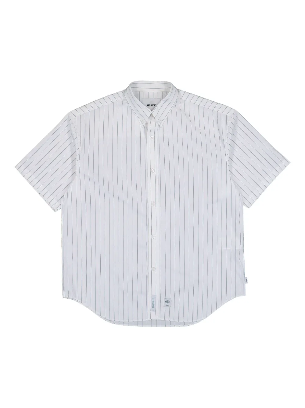 Полосатая рубашка BD 03 с короткими рукавами Wtaps, белый
Полосатая рубашка BD 03 с короткими рукавами Wtaps, белый