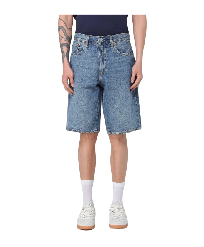Джинсовые шорты свободного кроя Levi'S, синий
Джинсовые шорты свободного кроя Levi'S, синий