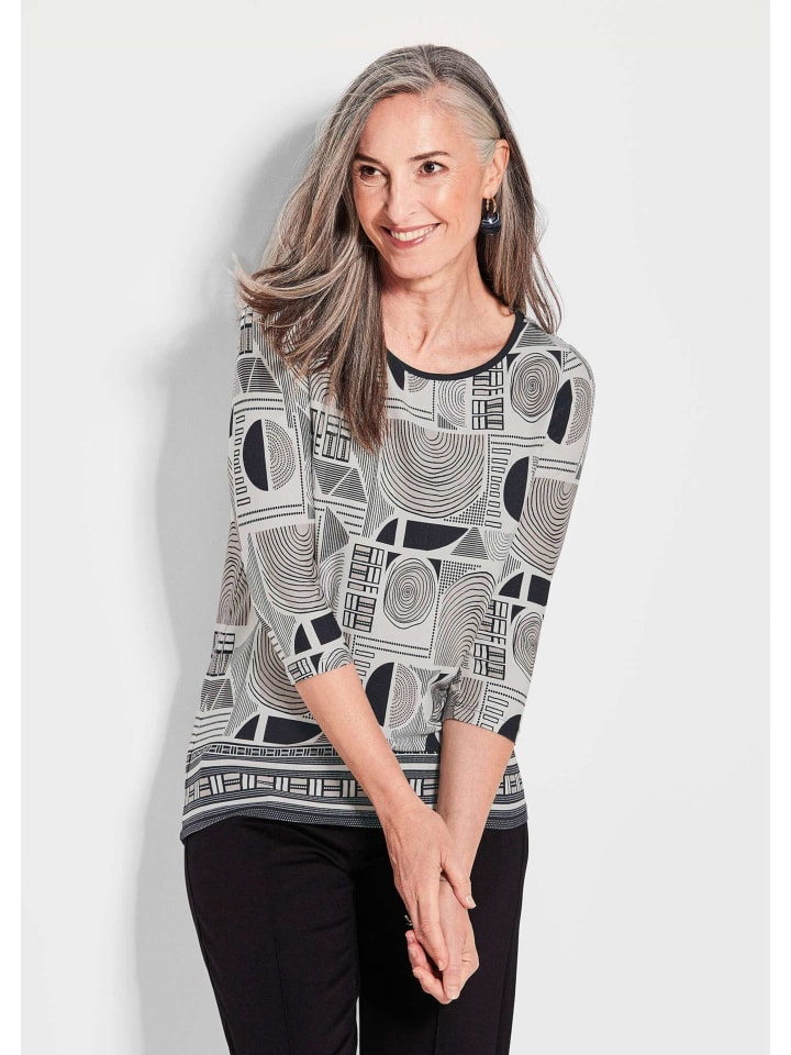 Футболка GOLDNER, цвет schwarz/cremeweiß/gemustert
Футболка GOLDNER, цвет schwarz/cremeweiß/gemustert