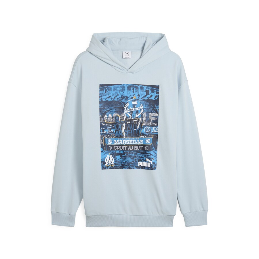 Толстовка PUMA Olympique de Marseille ftblNRGY+, цвет marine blue/Azure/Pastel blue
Толстовка PUMA Olympique de Marseille ftblNRGY+, цвет marine blue/Azure/Pastel blue