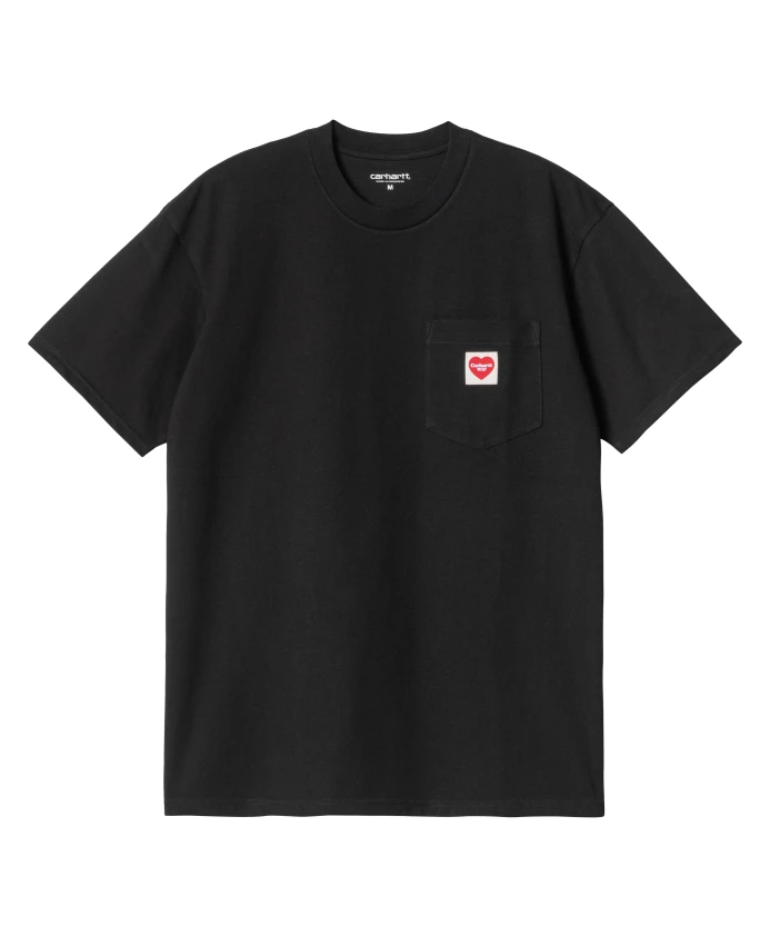 Футболка с логотипом в виде сердечка на кармане Carhartt Wip, черный
Футболка с логотипом в виде сердечка на кармане Carhartt Wip, черный