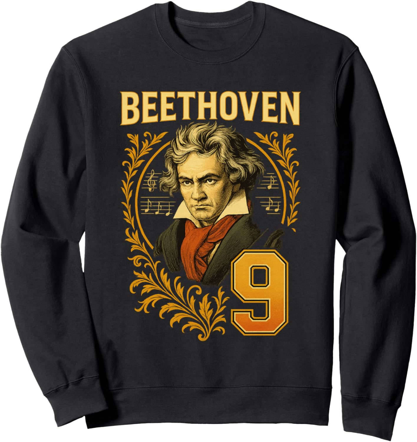 Футболка с портретом классического композитора Бетховена (девятка) Symphony Legends, черный
Футболка с портретом классического композитора Бетховена (девятка) Symphony Legends, черный