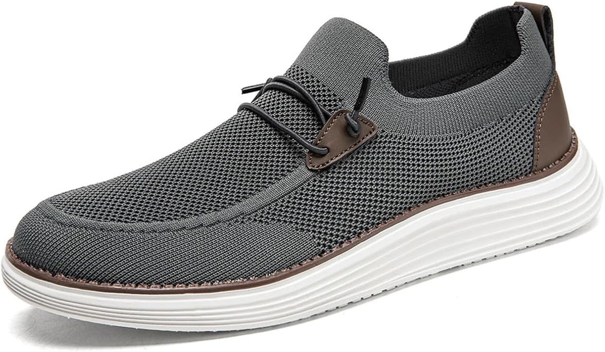 Мужские слипоны, лодочные туфли, противоскользящие прогулочные и беговые кроссовки, модные кроссовки для мужчин, удобные, легкие, дышащие повседневные офисные туфли Xkowuo, темно-серый
Мужские слипоны, лодочные туфли, противоскользящие прогулочные и беговые кроссовки, модные кроссовки для мужчин, удобные, легкие, дышащие повседневные офисные туфли Xkowuo, темно-серый