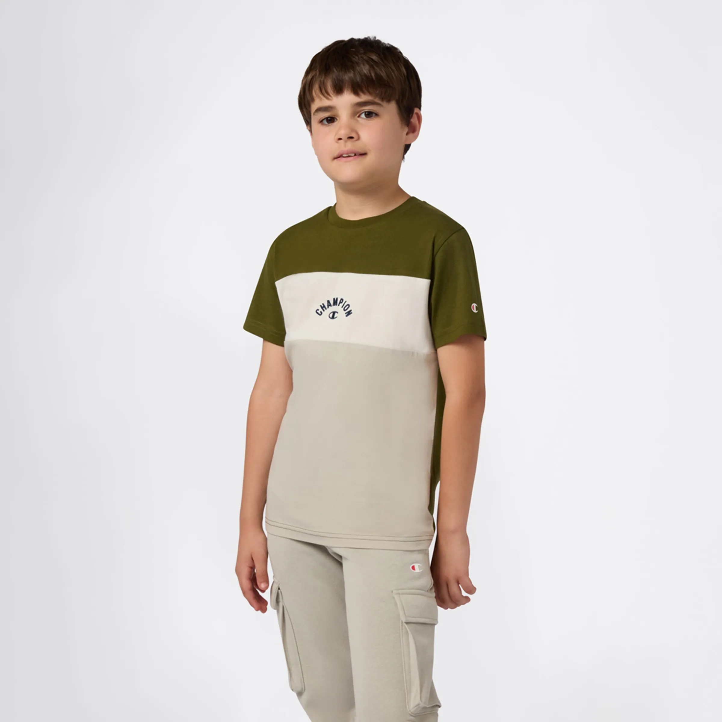 Детская футболка Champion, светло-серый
Детская футболка Champion, светло-серый