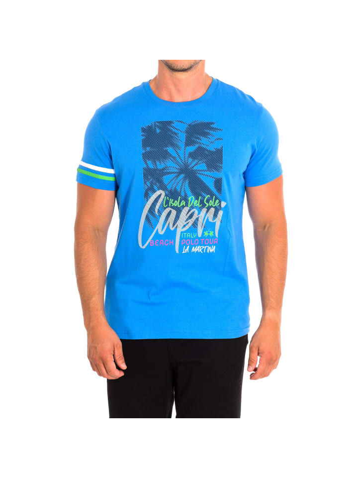 Рубашка синего цвета La Martina
Рубашка синего цвета La Martina