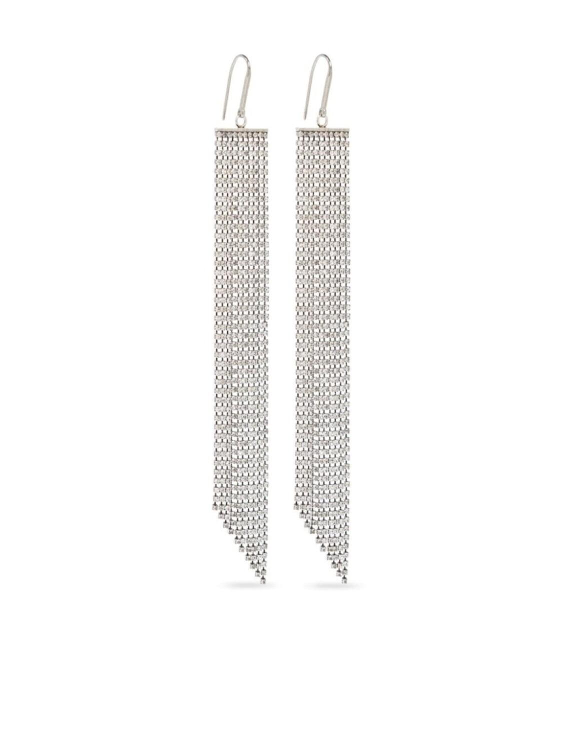 Серьги-подвески, украшенные кристаллами ISABEL MARANT, серебряный
Серьги-подвески, украшенные кристаллами ISABEL MARANT, серебряный