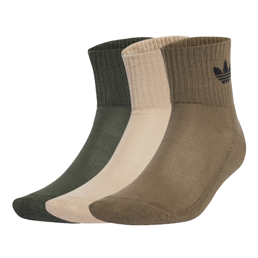 Носки ADIDAS ORIGINALS Mid Crew 3 Pairs, кремовый/коричневый/темно-зеленый
Носки ADIDAS ORIGINALS Mid Crew 3 Pairs, кремовый/коричневый/темно-зеленый