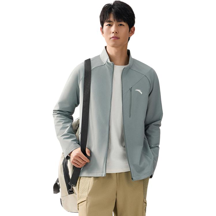 ANTA Тренировочная куртка мужская, Bright Blue Green
ANTA Тренировочная куртка мужская, Bright Blue Green