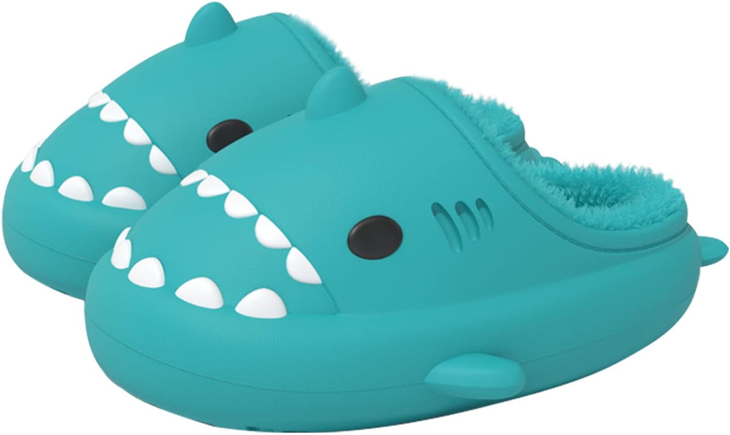 Зимние шлепанцы Zureto с рисунком акулы, мужские и женские зимние тапочки с акулой, милые, удобные и модные домашние и уличные тапочки, зеленый
Зимние шлепанцы Zureto с рисунком акулы, мужские и женские зимние тапочки с акулой, милые, удобные и модные домашние и уличные тапочки, зеленый