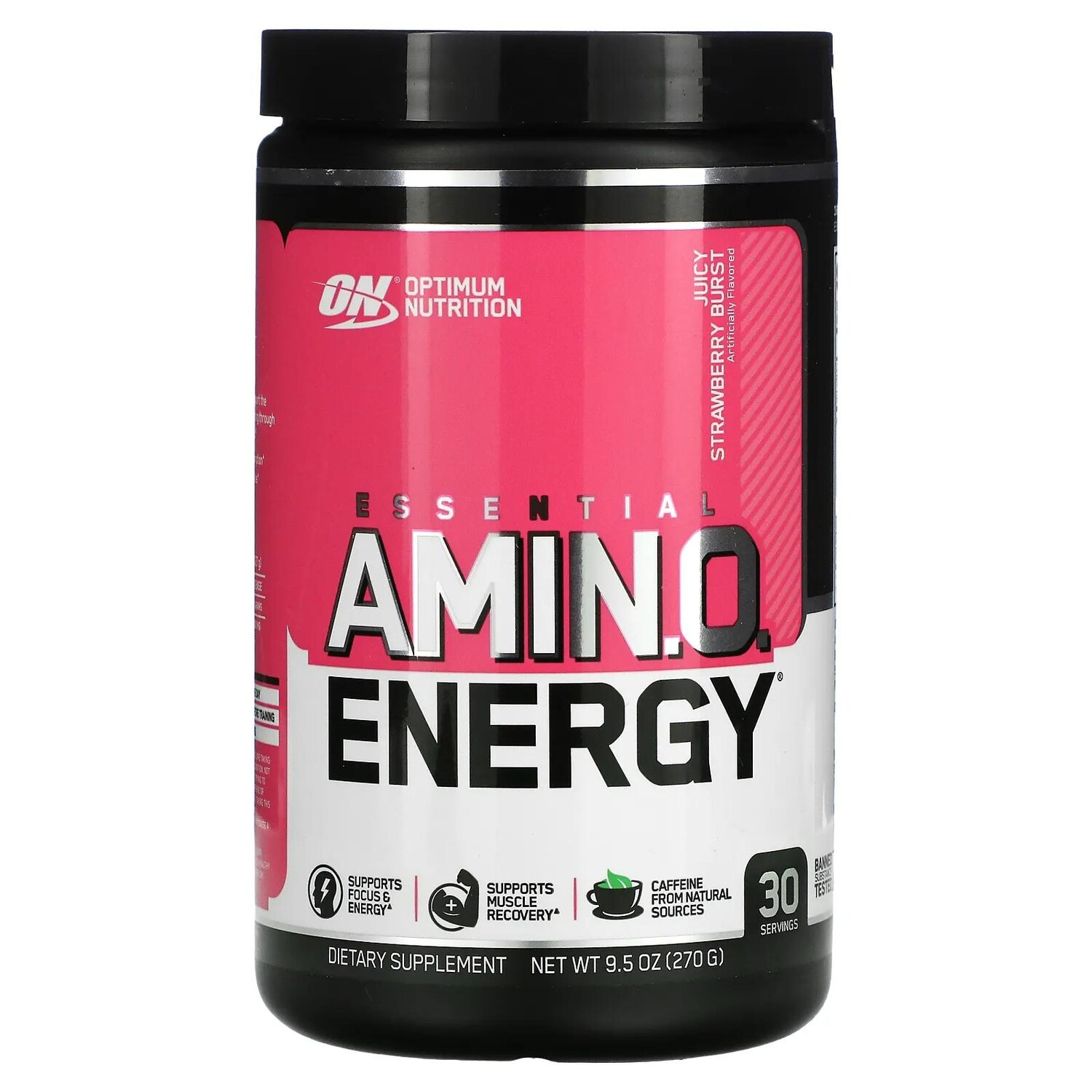 Optimum Nutrition Essential Amino Energy Juicy Strawberry Burst 9.5 oz (270 g)
Optimum Nutrition Essential Amino Energy Juicy Strawberry Burst 9.5 oz (270 g)