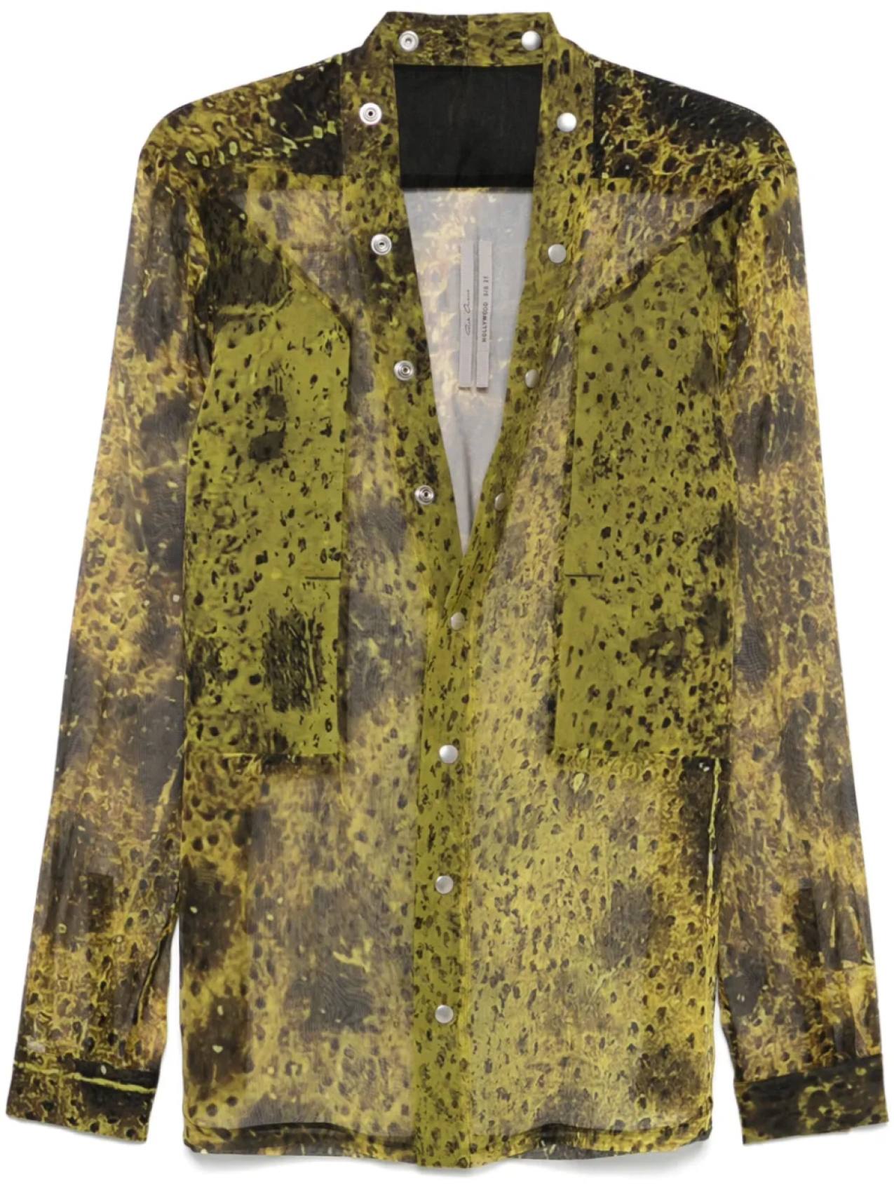 Рубашка Рика Оуэнса Ларри Фогпокета Rick Owens, зеленый
Рубашка Рика Оуэнса Ларри Фогпокета Rick Owens, зеленый