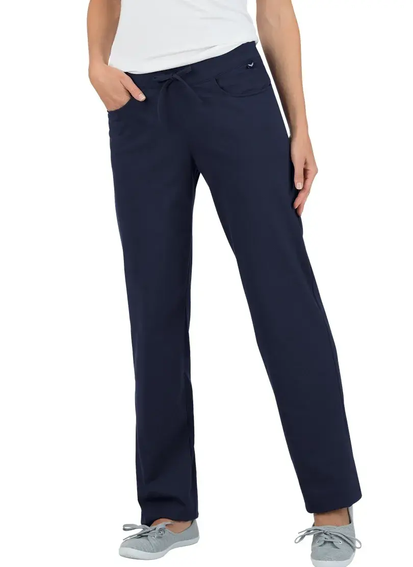 Трикотажные брюки Trigema "Хлопковые брюки TRIGEMA DELUXE" (1 шт.), цвет морской волны
Трикотажные брюки Trigema "Хлопковые брюки TRIGEMA DELUXE" (1 шт.), цвет морской волны