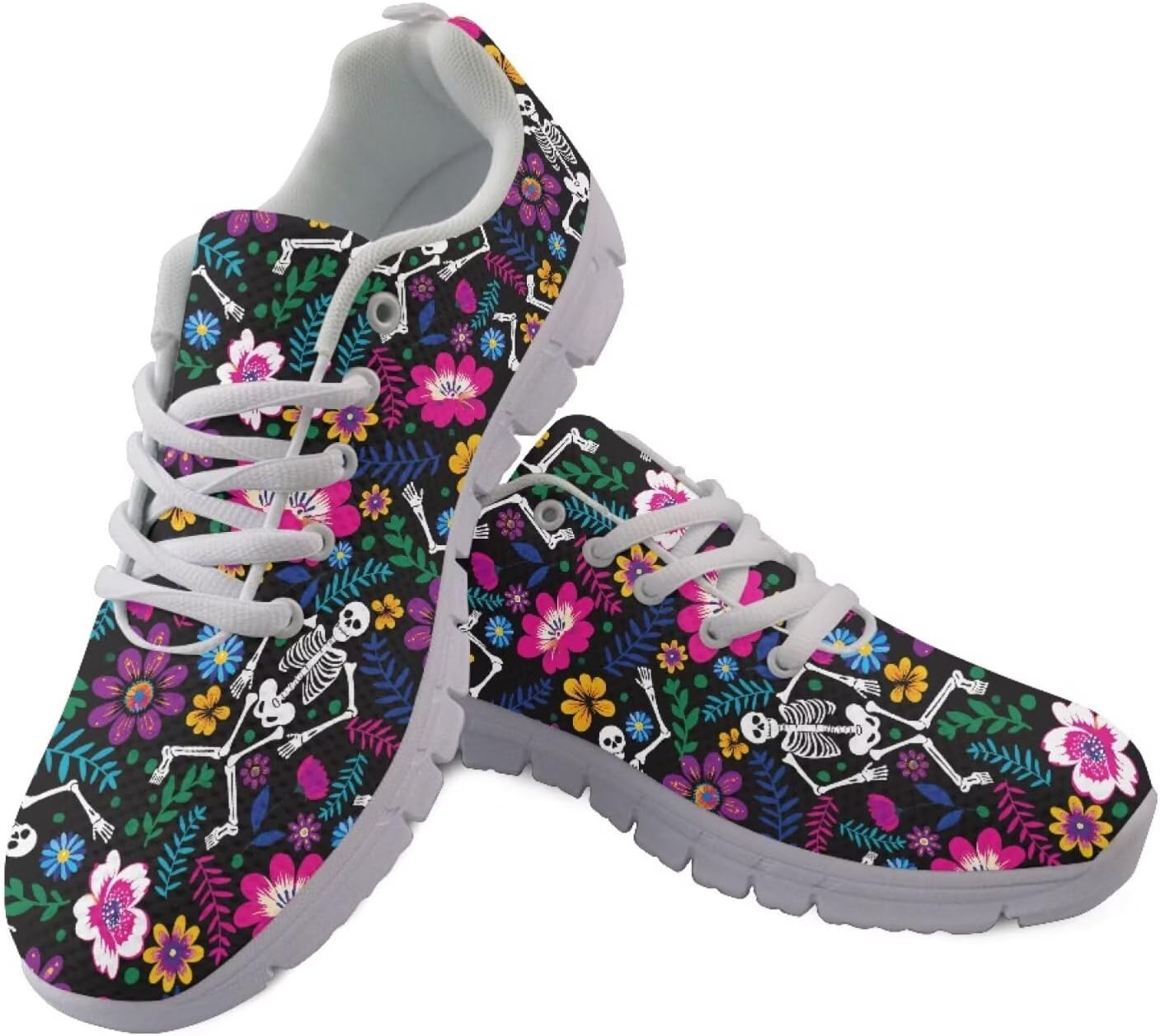 Повседневные кроссовки Легкие беговые теннисные кроссовки Нескользящие спортивные кроссовки для тренировок и занятий в зале для улицы Getelinseng, Embroidered Skull Flower
Повседневные кроссовки Легкие беговые теннисные кроссовки Нескользящие спортивные кроссовки для тренировок и занятий в зале для улицы Getelinseng, Embroidered Skull Flower