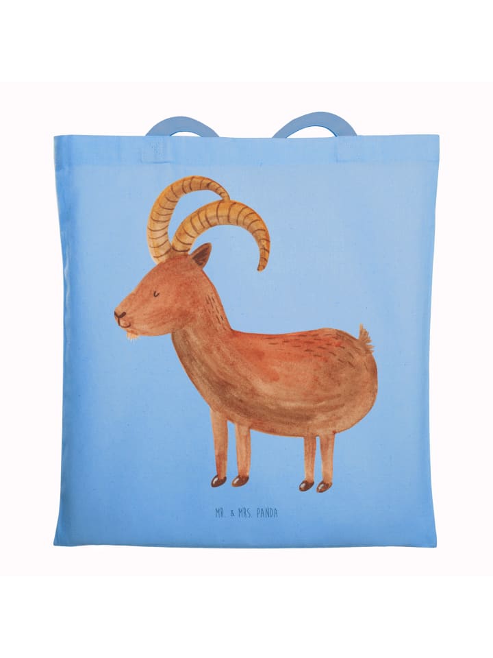 Mr. & Mrs. Panda Сумка-шоппер для знака зодиака Козерог, без надписи, небесно-голубого цвета
Mr. & Mrs. Panda Сумка-шоппер для знака зодиака Козерог, без надписи, небесно-голубого цвета