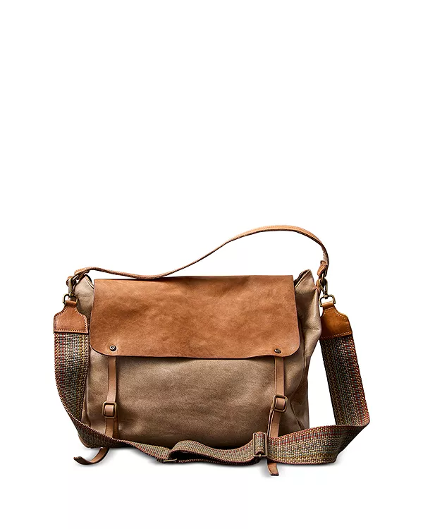 Средняя кожаная сумка-мессенджер Benton Free People, коричневый
Средняя кожаная сумка-мессенджер Benton Free People, коричневый