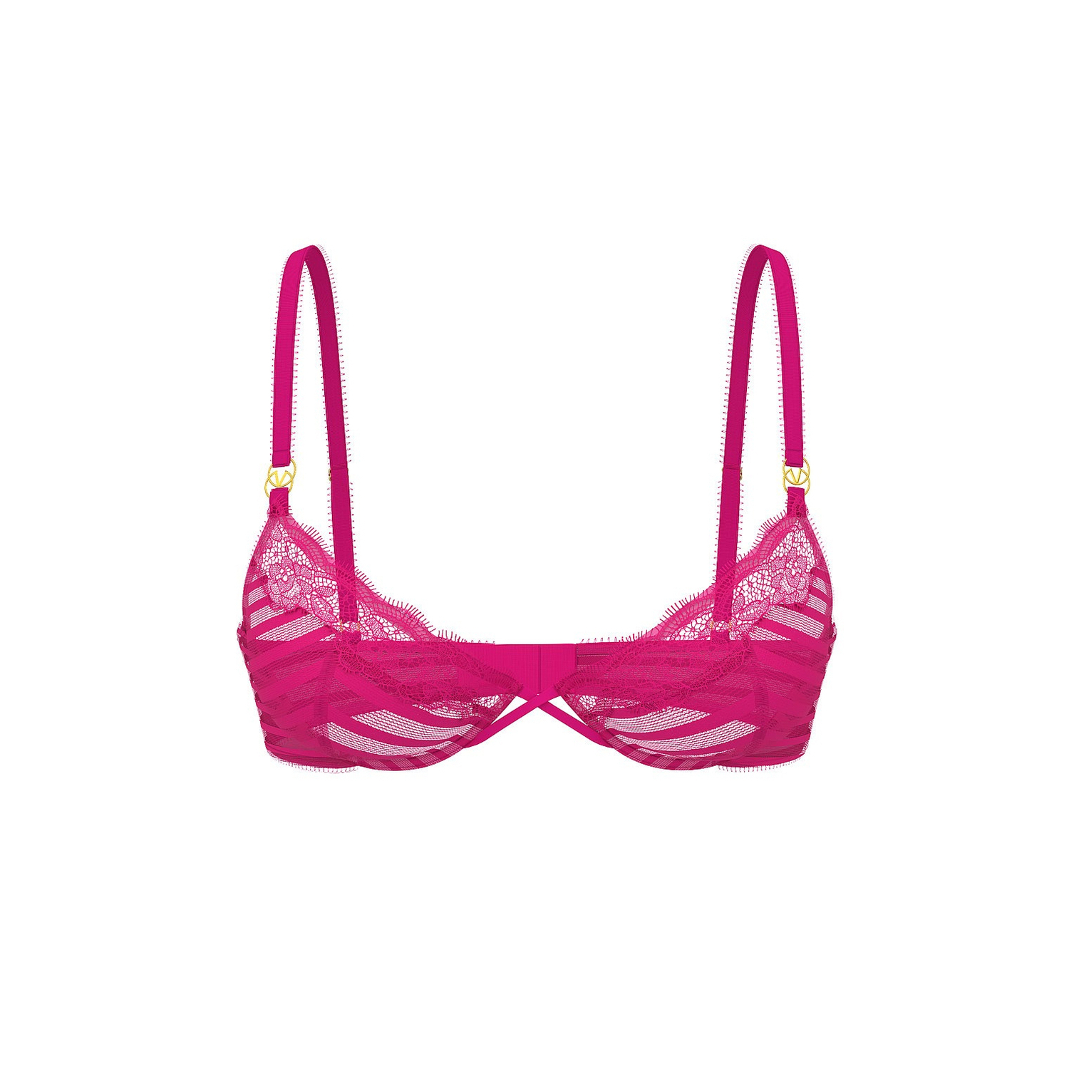 Бюстгальтер Victoria's Secret Tease Unlined Sheer Stripe Demi, ярко-розовый
Бюстгальтер Victoria's Secret Tease Unlined Sheer Stripe Demi, ярко-розовый