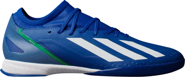 Кроссовки X Crazyfast.3 IN 'Brazil', синий
Кроссовки X Crazyfast.3 IN 'Brazil', синий