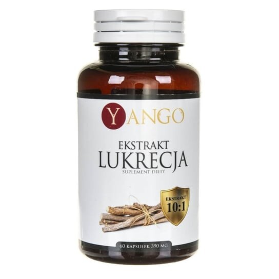 Yango, Экстракт солодки, 60 капсул
Yango, Экстракт солодки, 60 капсул