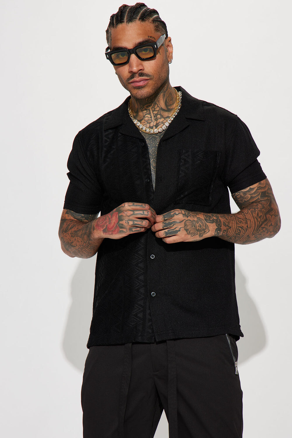 Рубашка Fashion Nova D2443fn, черный
Рубашка Fashion Nova D2443fn, черный