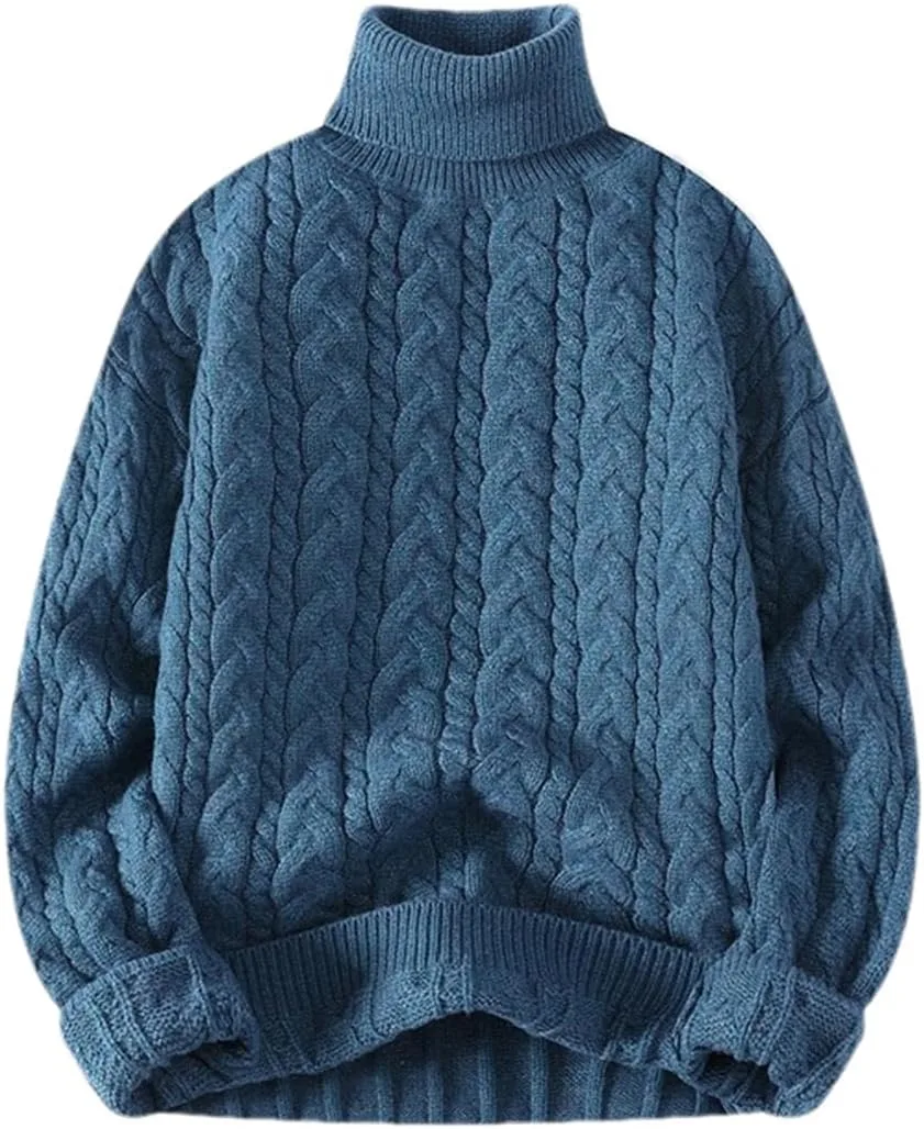 Мужской свитер с воротником-гольф Vsadsau
Мужской свитер с воротником-гольф Vsadsau