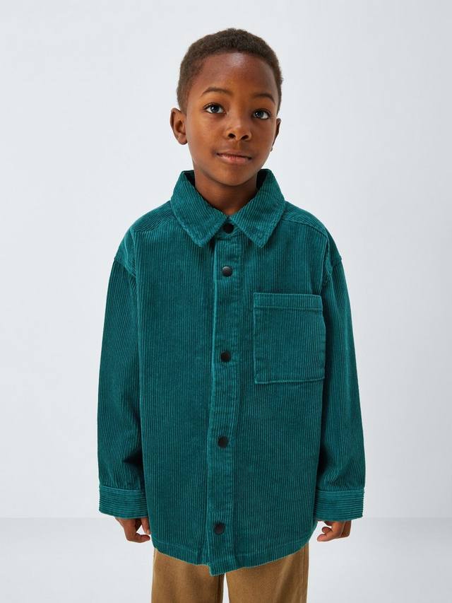Детская походная рубашка из вельвета John Lewis, Teal
Детская походная рубашка из вельвета John Lewis, Teal
