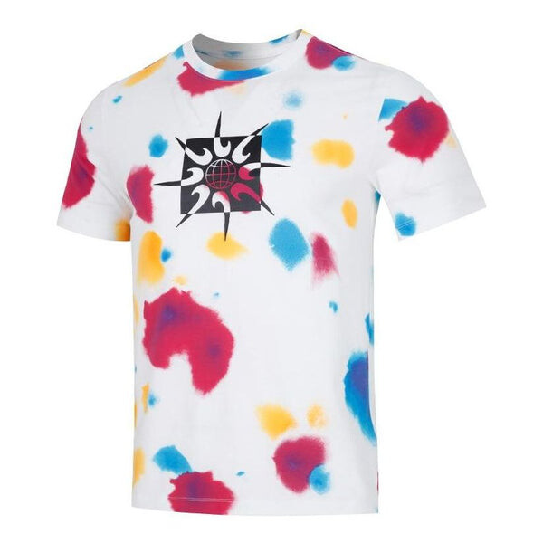 Футболка Men's Nike Tie Dye Geometry Pattern Casual Round Neck Short Sleeve White T-Shirt, мультиколор
Футболка Men's Nike Tie Dye Geometry Pattern Casual Round Neck Short Sleeve White T-Shirt, мультиколор