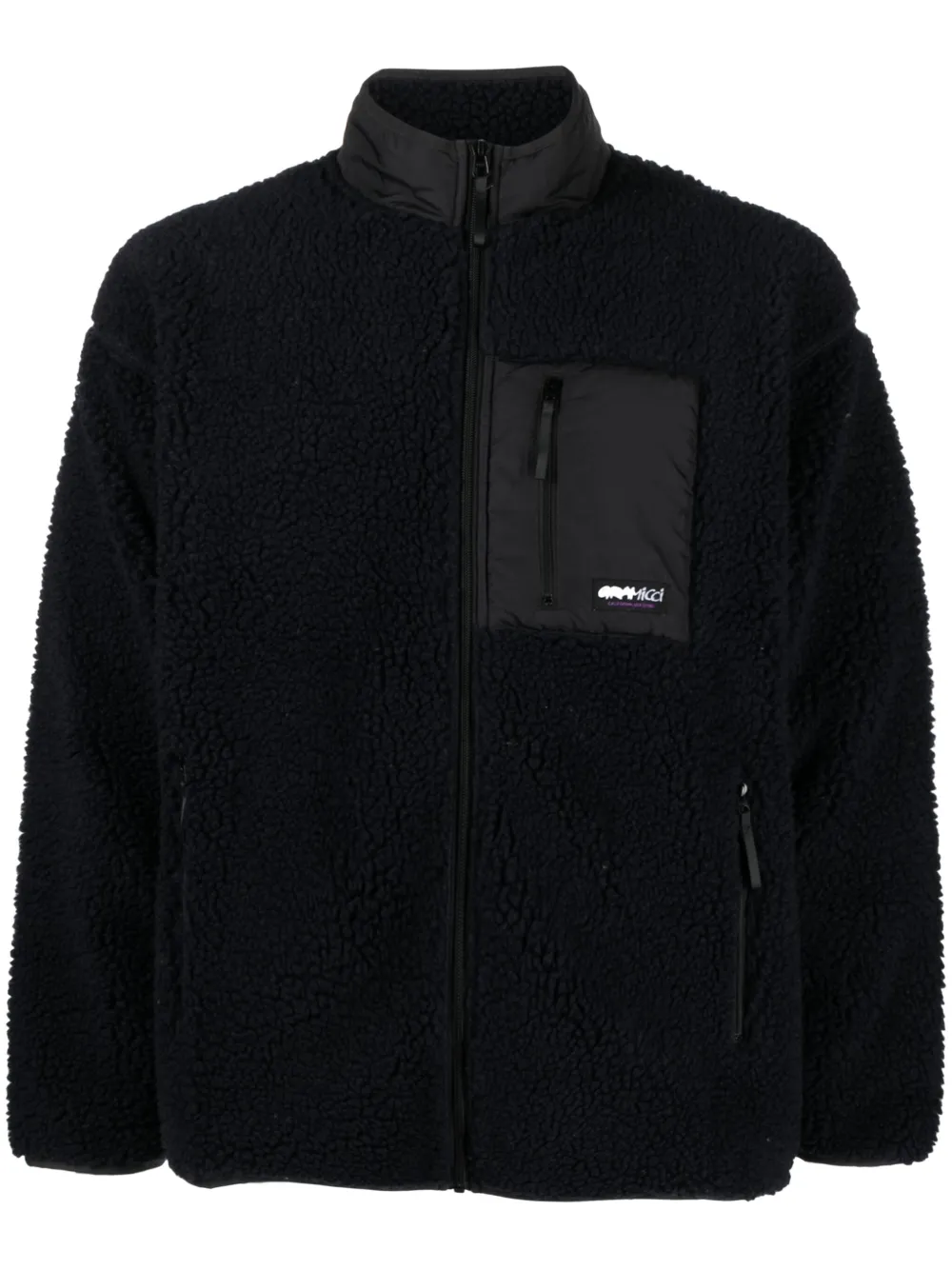 Флисовая куртка с нашивкой-логотипом Gramicci, синий
Флисовая куртка с нашивкой-логотипом Gramicci, синий