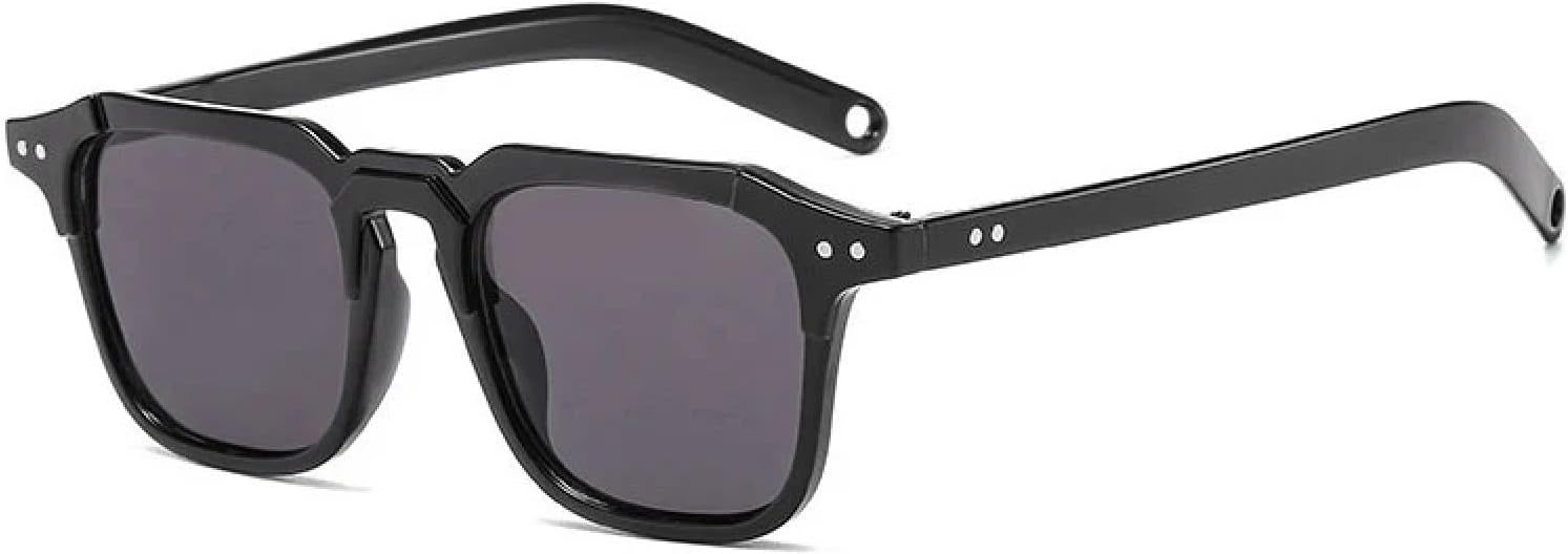 Модные солнцезащитные очки с заклепками для мужчин, стильные солнцезащитные очки для женщин, ретро-классические прозрачные очки для женщин с защитой от УФ-излучения UV400 generic, Black Gray
Модные солнцезащитные очки с заклепками для мужчин, стильные солнцезащитные очки для женщин, ретро-классические прозрачные очки для женщин с защитой от УФ-излучения UV400 generic, Black Gray