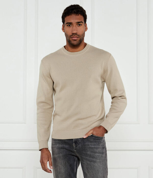 Свитер мужской Boss хлопковый базовый, бежевый
Свитер мужской Boss хлопковый базовый, бежевый