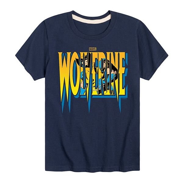 Футболка с принтом Wolverine для мальчиков 8-20 Marvel, Navy
Футболка с принтом Wolverine для мальчиков 8-20 Marvel, Navy
