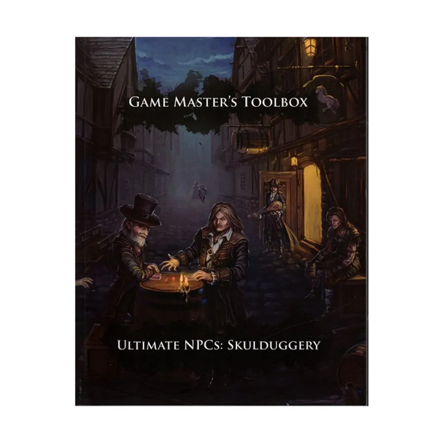 Ultimate NPC - Skulduggery (Pathfinder), Game Master's Toolbox (Pathfinder), твердый переплет
Ultimate NPC - Skulduggery (Pathfinder), Game Master's Toolbox (Pathfinder), твердый переплет