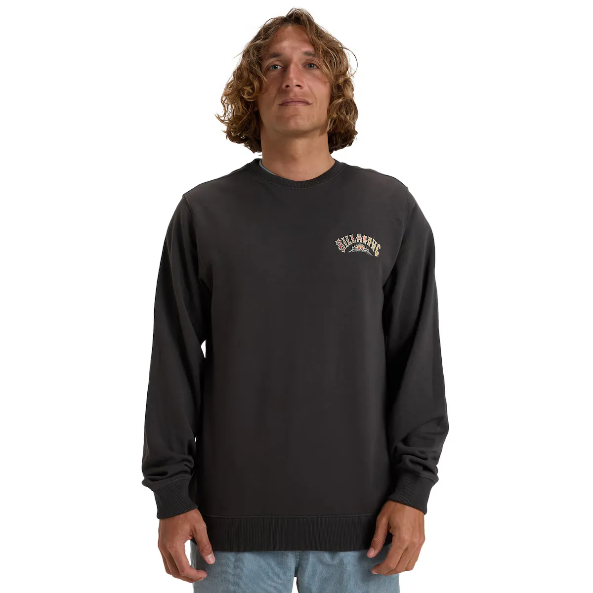 Мужская толстовка Foundation Cr Billabong, черный 
Мужская толстовка Foundation Cr Billabong, черный