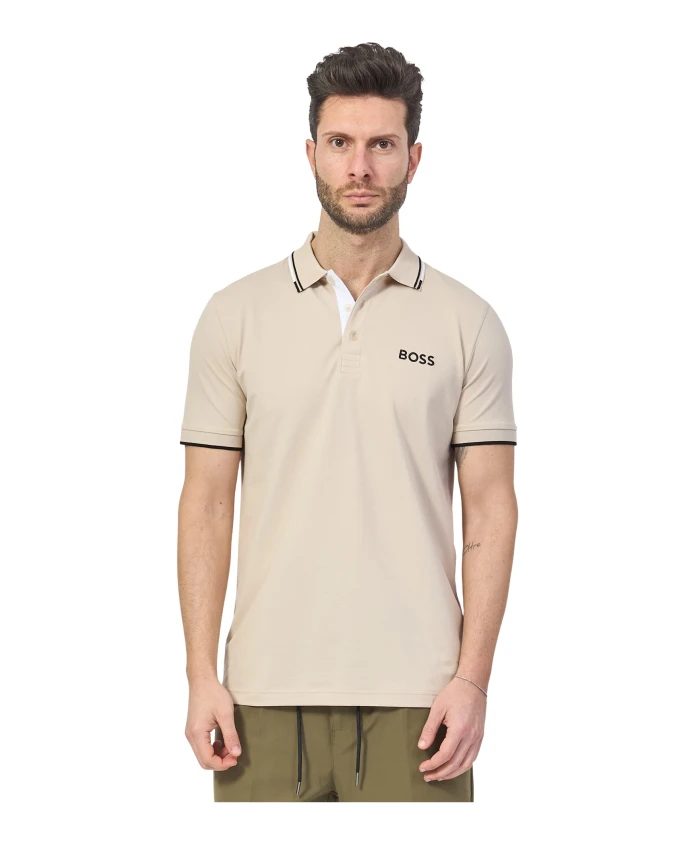 Бежевая рубашка поло Paddy Pro, стандартный крой Hugo, бежевый
Бежевая рубашка поло Paddy Pro, стандартный крой Hugo, бежевый