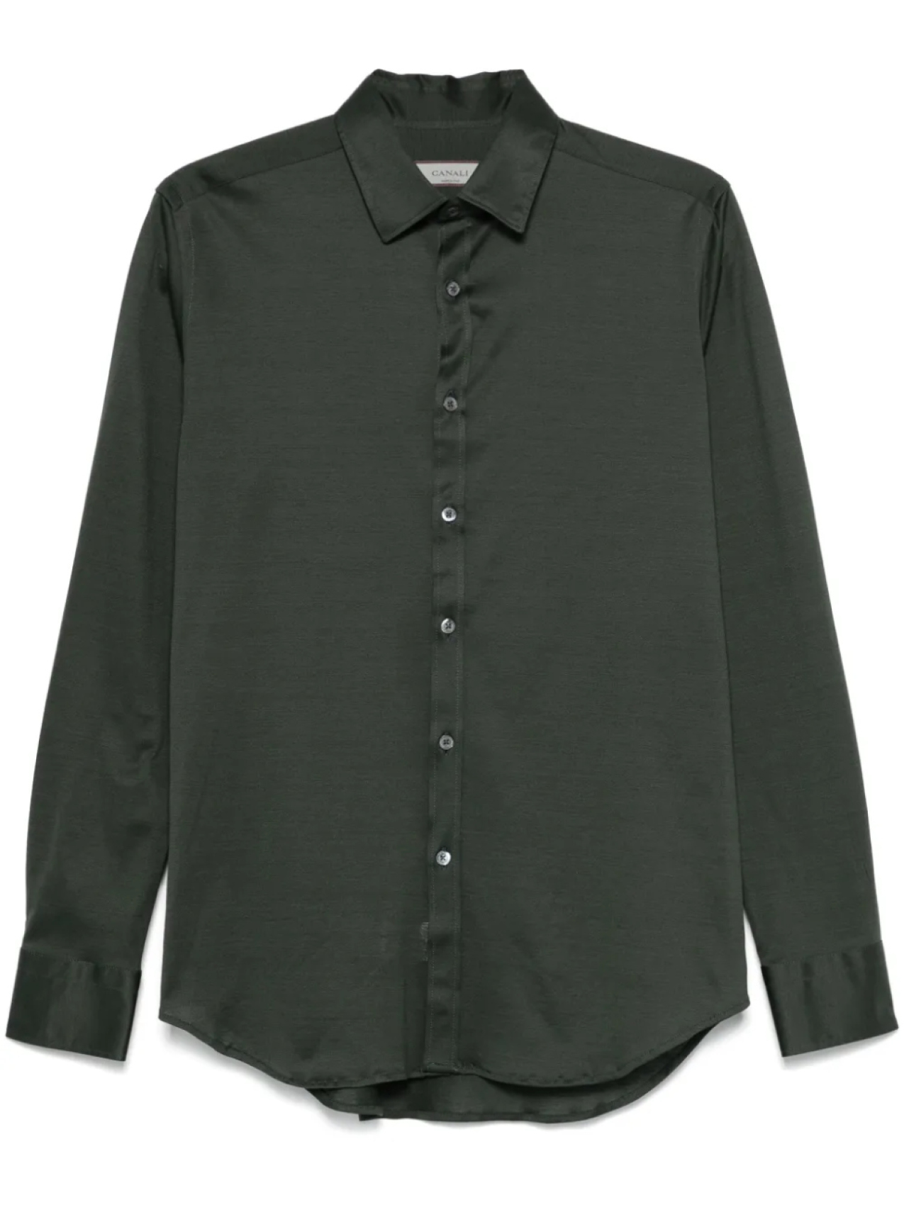 Рубашка на пуговицах Canali, зеленый
Рубашка на пуговицах Canali, зеленый