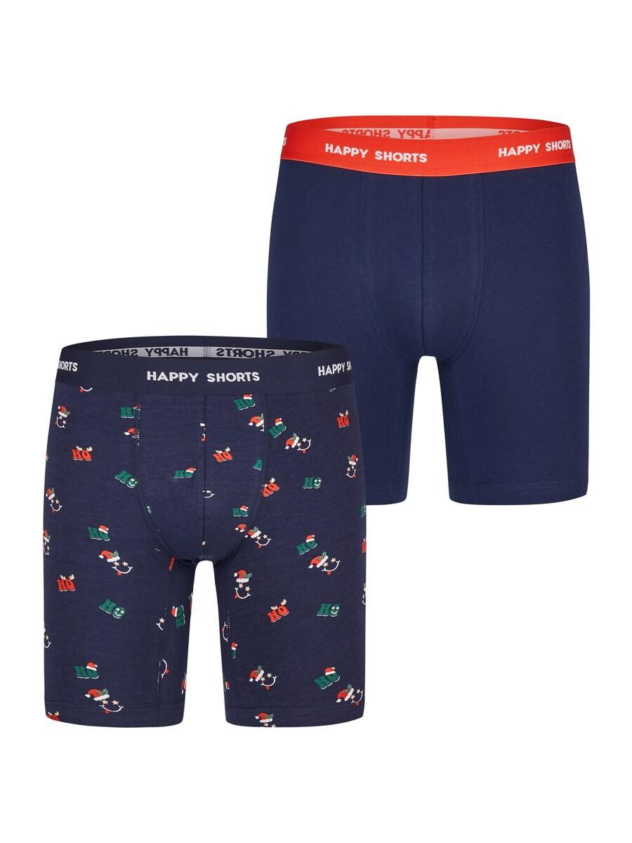 Боксерские шорты Happy Shorts XMAS Boxer Briefs, темно-синий
Боксерские шорты Happy Shorts XMAS Boxer Briefs, темно-синий