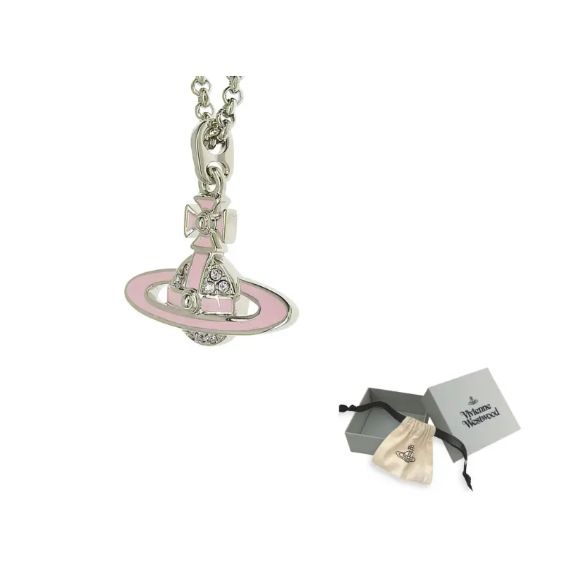 Vivienne Westwood Платиновое колье Women's Silver/Pink
Vivienne Westwood Платиновое колье Women's Silver/Pink