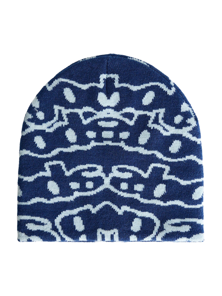 Шапка Bershka, темно-синий/светло-голубой
Шапка Bershka, темно-синий/светло-голубой