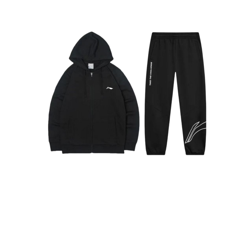 LINING Повседневная спортивная одежда унисекс черная
LINING Повседневная спортивная одежда унисекс черная