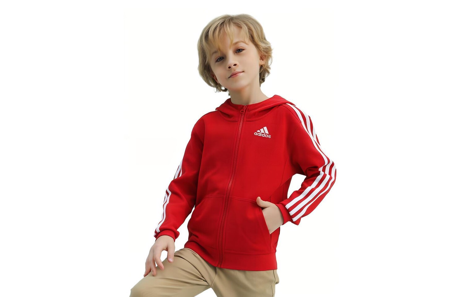 Детская куртка Adidas, красный/белый
Детская куртка Adidas, красный/белый