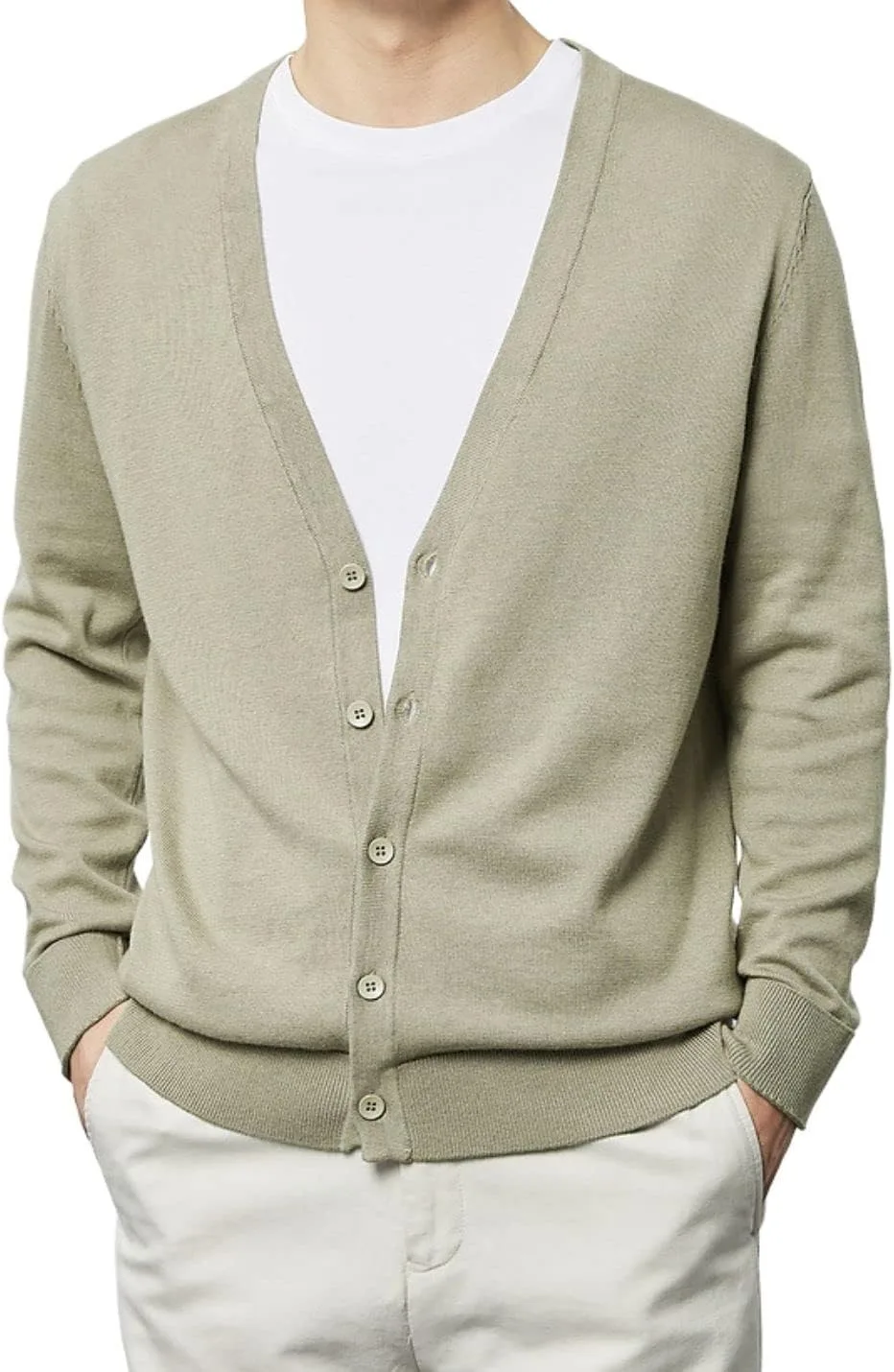 Кардиган мужской V-образный вырез K Kinkia
Кардиган мужской V-образный вырез K Kinkia