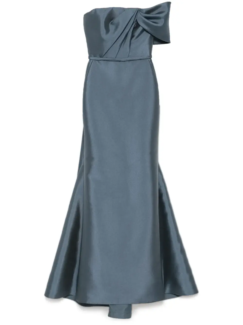 Платье асимметричного кроя с бантом Amsale, синий
Платье асимметричного кроя с бантом Amsale, синий