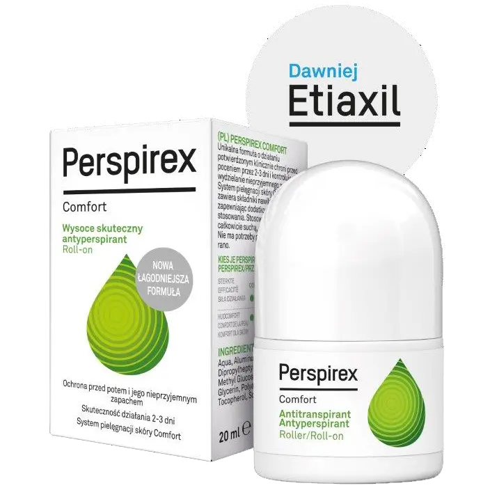 Perspirex Comfort шариковый антиперспирант, 20 мл
Perspirex Comfort шариковый антиперспирант, 20 мл